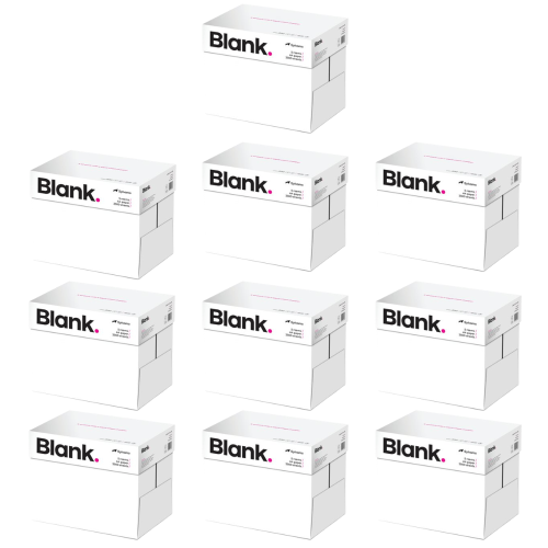 Blank A4 White Copier Paper 10 Boxes of 5 Reams