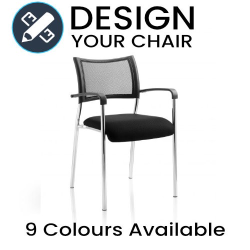 Design Your Brunswick Mesh Back Meeting / Visitors Chair