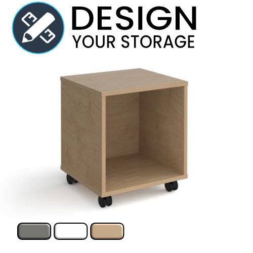 Design Your Cube Mobile Pedestal with Open Area