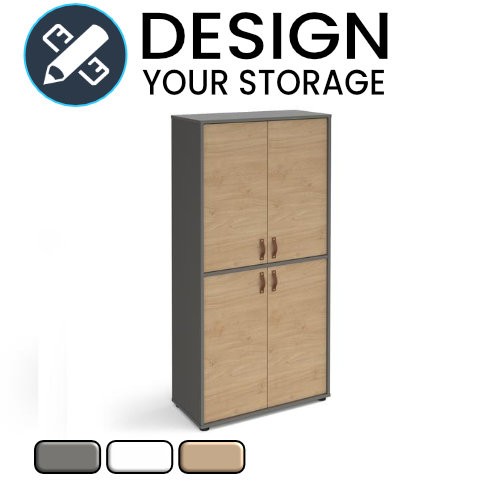 Design Your Universal Double Door Wooden Cupboard
