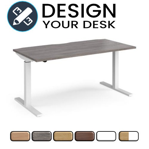 Design Your Sit Stand Desk with Single Motor Leg Frame