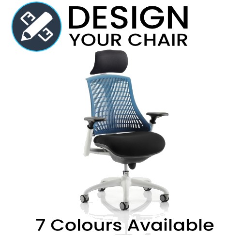 Design Your Flex Task Operator Chair with Coloured Back