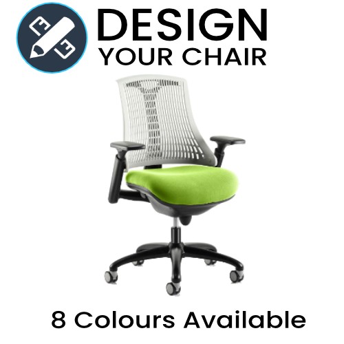 Design Your Flex Task Operator Chair with Coloured Seat