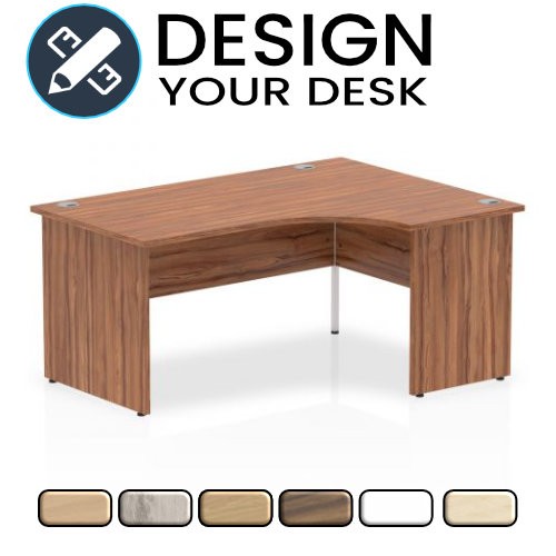 Design Your Impulse Radial Desk with Panel End Leg