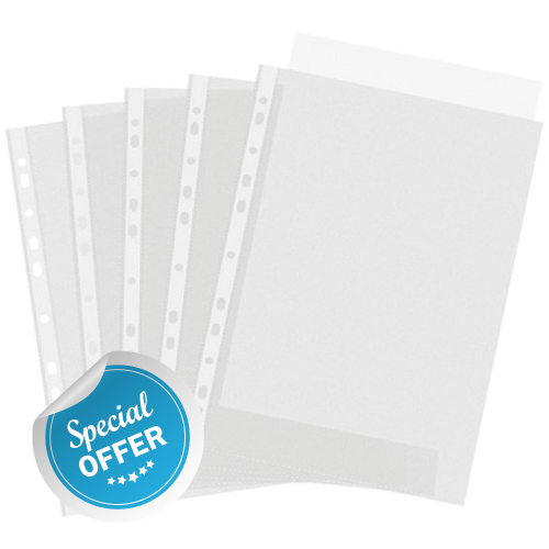 Punched Pockets Embossed (100 Pack) PM22539