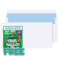 Envelope DL 80gsm Self Seal White (Pack of 1000) WX3454