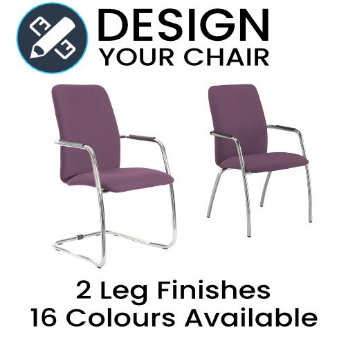 Design Your Tuba Full Back Meeting / Visitors Chair