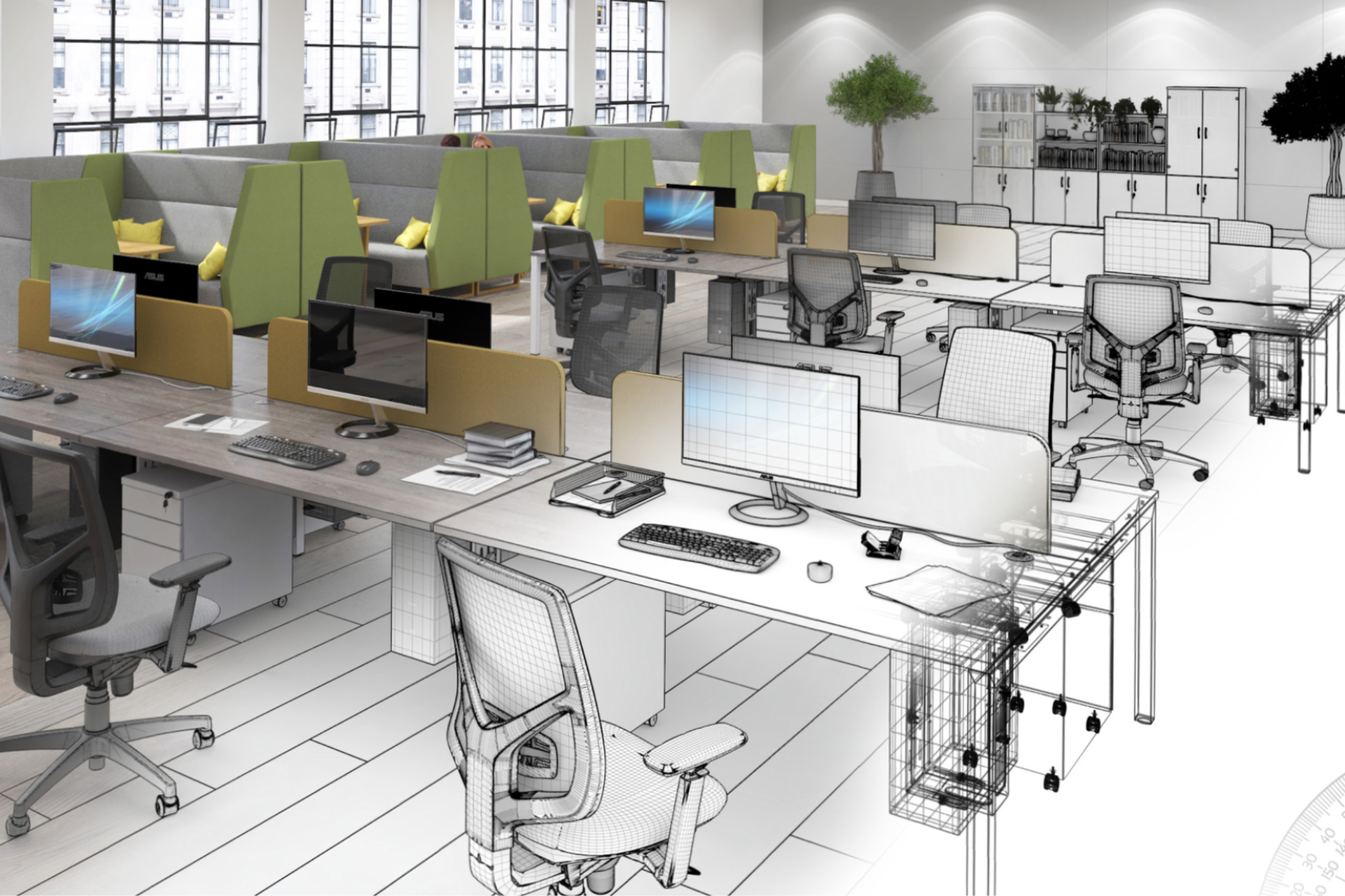 Office furniture project and fit-out