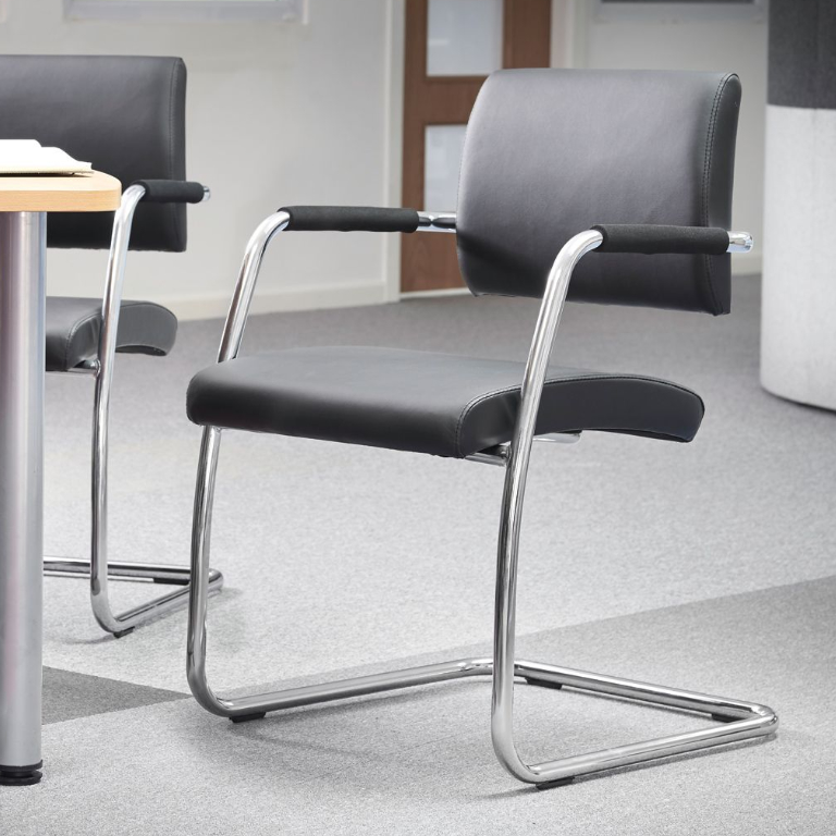 Cantilever Meeting Chairs by DAMS