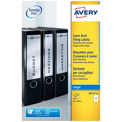 File Spine Labels