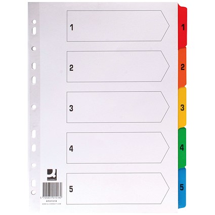 Printed File Dividers
