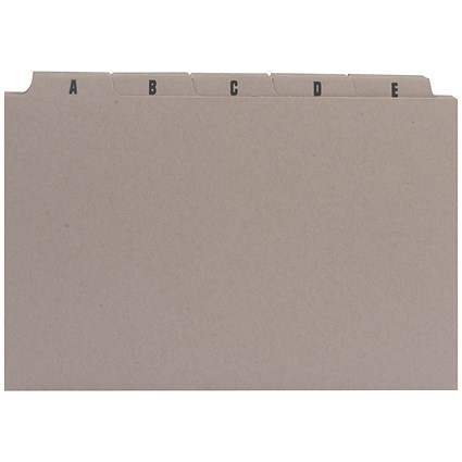 Card Index Dividers
