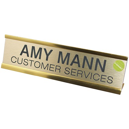 Desk Name Plates