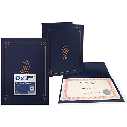 Certificate Covers