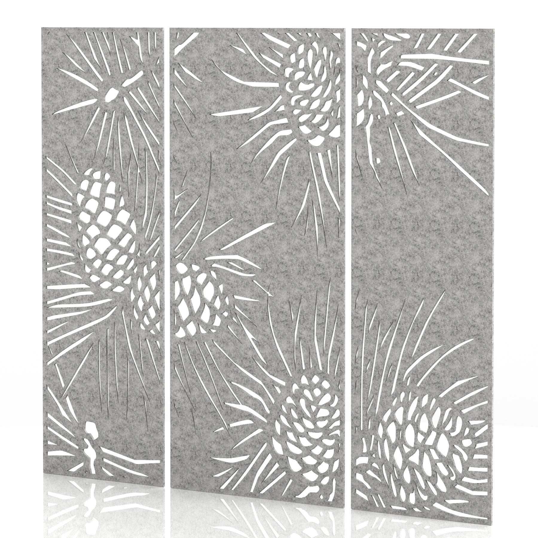 3-Piece Wall Screens