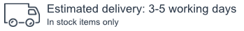 Extended Delivery 3-5 Days Extended Delivery 3-5 Days