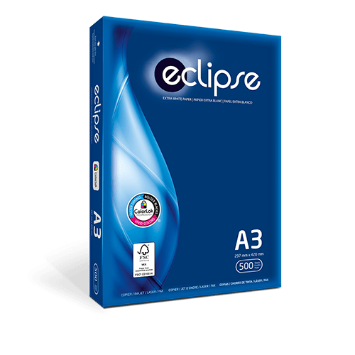 Eclipse A3 White 80gm Paper (2500s) Box