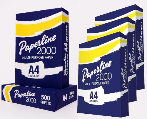 Paperline A4 White Laser Copier Paper 75gm 2500's