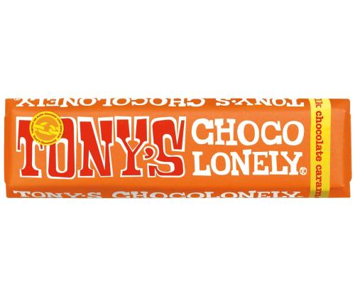 Tony's Chocolonely - Milk Chocolate, Caramel & Sea Salt - 35x47g