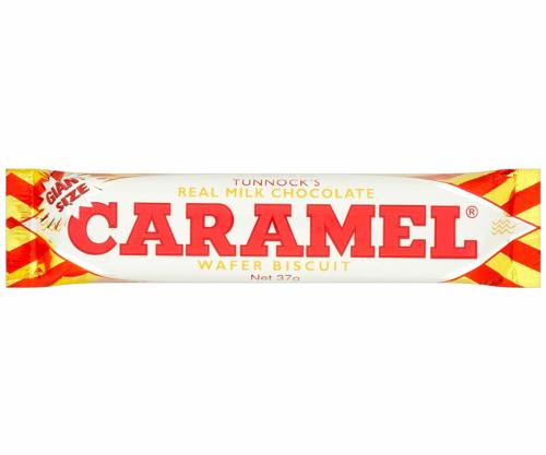 Tunnocks - Giant Milk Chocolate Caramel Wafer - 36x37g