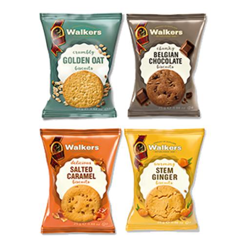 Walkers - Mini Pack Assorted Biscuits - 100x25g