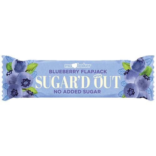 Ma Baker - Sugar'D Out Flapjack - Blueberry - 16x50g