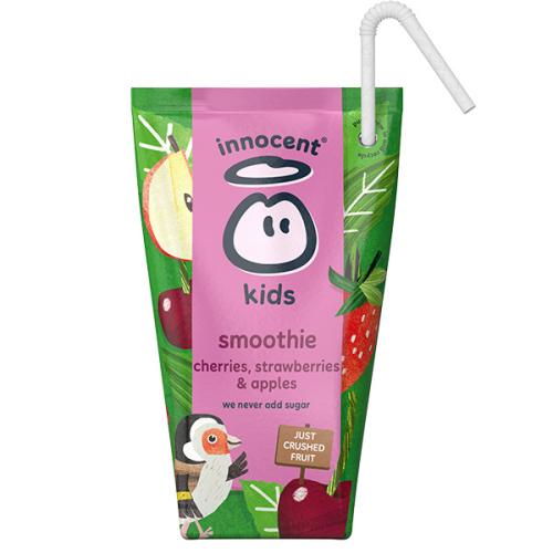 Innocent Kids Smoothie - Cherry & Strawberry - 16x150ml