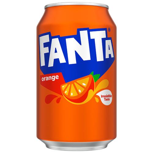 Fanta Cans - Orange - 24x330ml