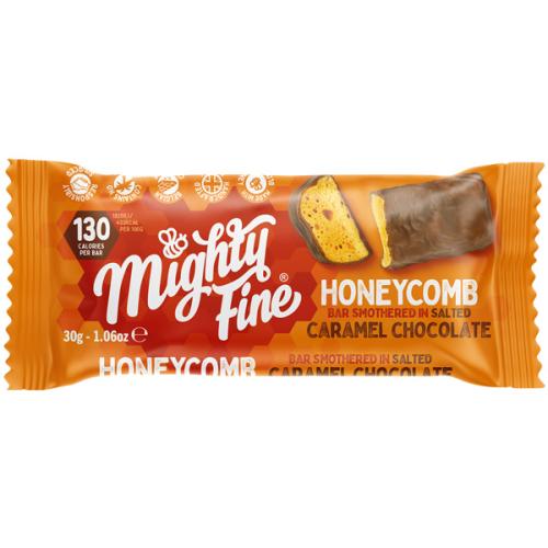 Mighty Fine Honeycomb Bar - Salted Caramel - 15x30g
