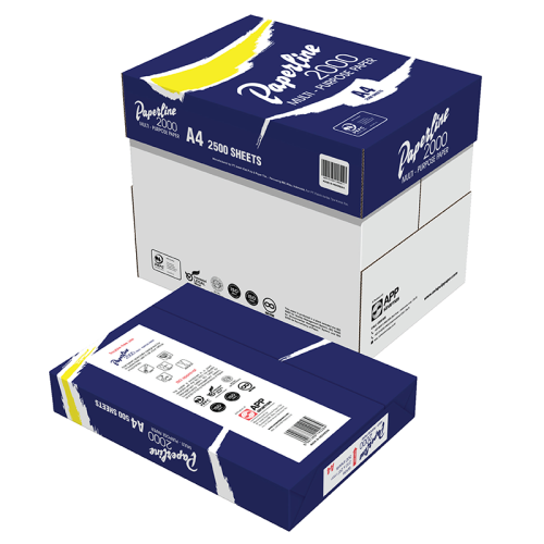 Paperline A4 White Laser Copier Paper 75gm 2500's