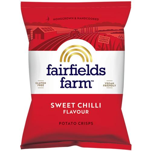 Fairfields Crisps - Sweet Chilli - 36x40g