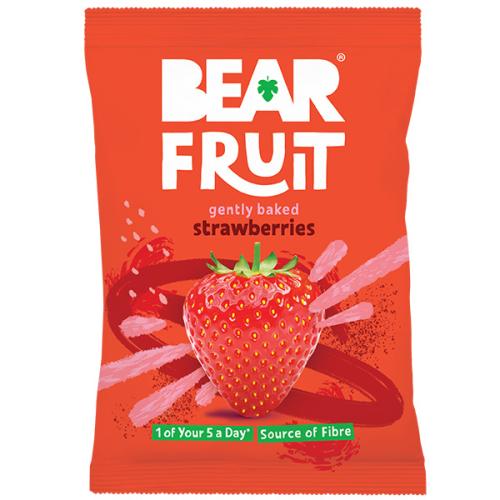 BEAR Fruit - Gently Baked Strawberry - 14x35g
