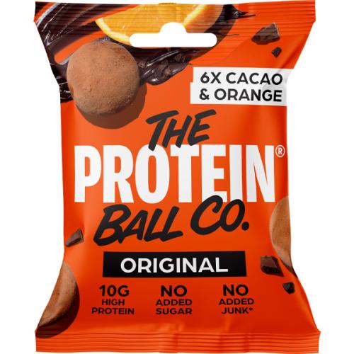 The Protein Ball Co - High Protein - Cacao & Orange - Bags - 10x45g