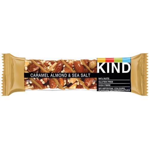 Kind Bar - Caramel, Almond & Sea Salt - 12x40g