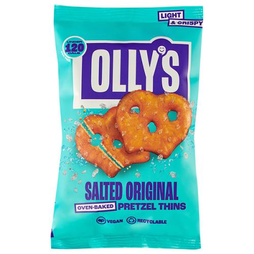 Olly's Pretzel Thins - Original Salted - 10x35g
