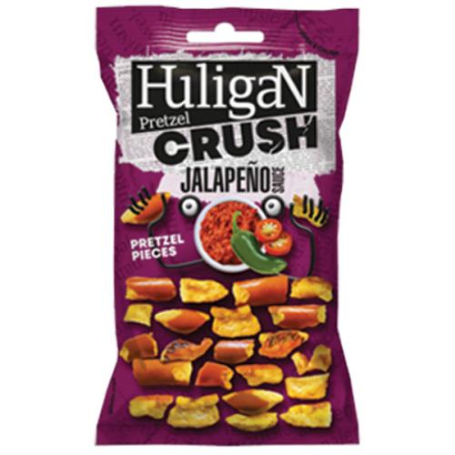 Huligan Pretzels Crush - Jalapeno - 18x65g