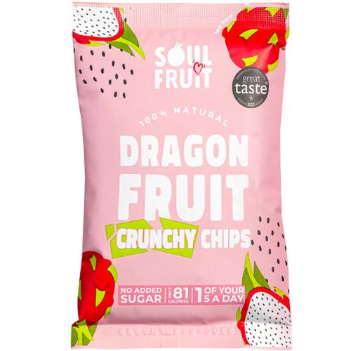 Soul Fruit - Dragon Fruit Chips - 10x20g