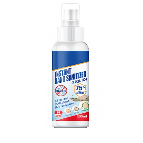 100ml Instant Spray Hand Sanitiser 75% Alcohol (Pack of 12)