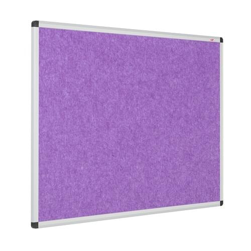 Eco-Colour Aluminium Framed Resist-a-Flame Boards - 1200 x 900mm - Purple