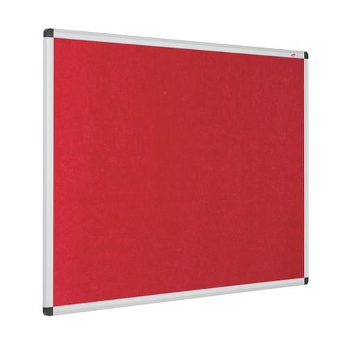 Eco-Colour Aluminium Framed Resist-a-Flame Boards - 900 x 600mm - Red
