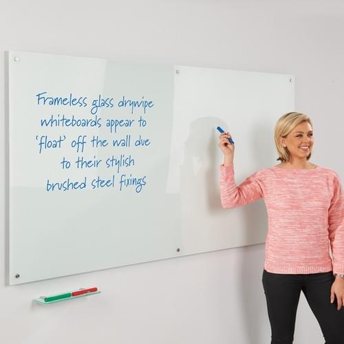 WriteOn glass Whiteboard - 1000 x 2000mm (HxW)