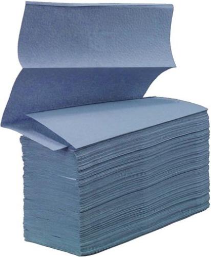 1Ply Z-Fold Blue Hand Towels