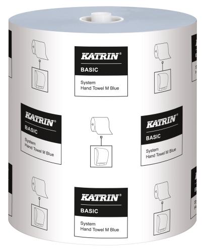 Katrin System Roll Towel Medium Blue 1 Ply