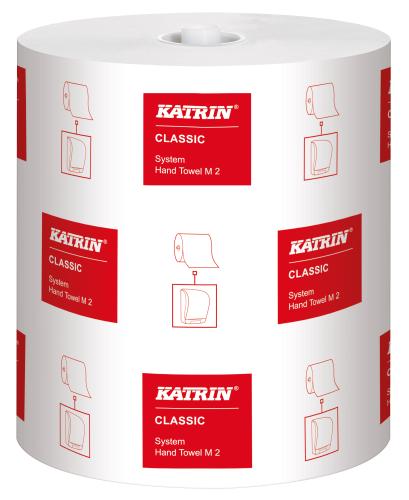 Katrin 2Ply White Classic Roll Towel M2