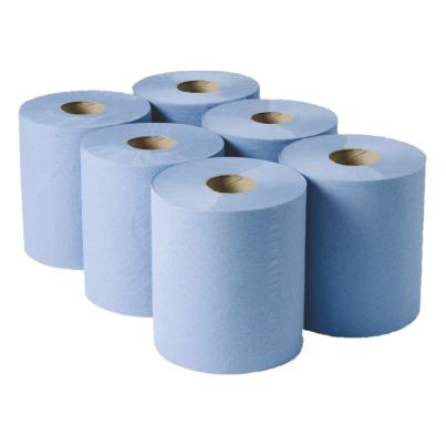 2Ply Blue Centrefeed Rolls 150Mtr