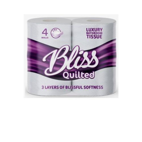 3Ply Bliss Triple Quilted Toilet Roll