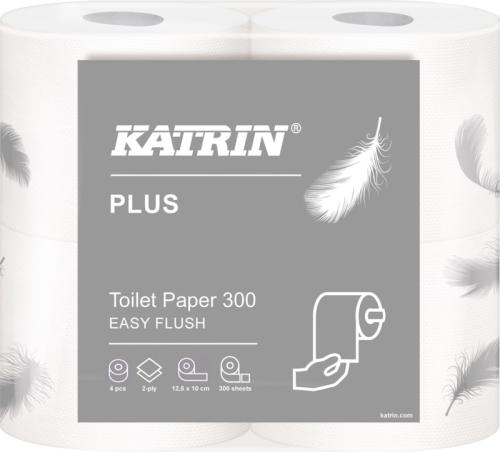 Katrin Plus Easyflush 400 Sheet Toilet Roll