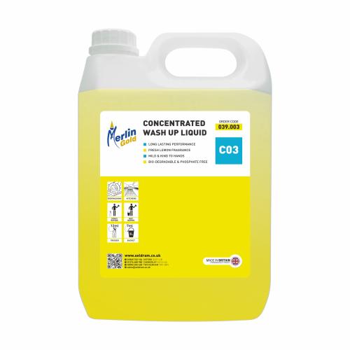 Merlin C03 Concentrated Washing Up Liquid