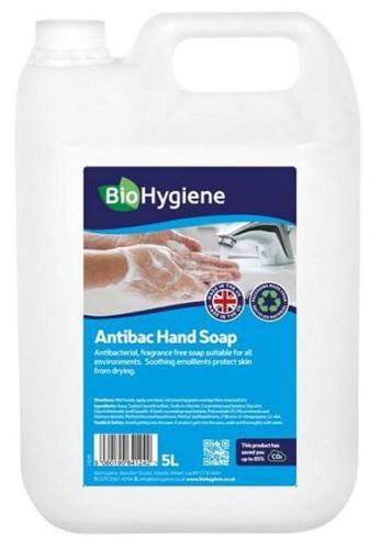 Biohygiene Antibac Liquid Soap Unfragranced