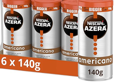 Nescafe Azera Americano Instant Coffee 140g x 6